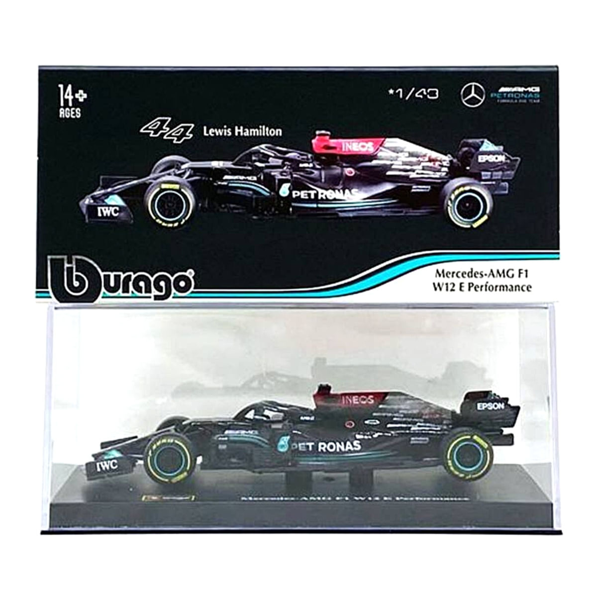 Miniatura Carro F1 Mercedes-Amg W12 E Performance 2021 #44