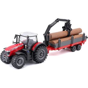 Miniatura-Trator-Massey-Ferguson-8740S-c--Madeira