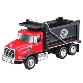 Miniatura-Caminhao-Mack-Granite-Dump-Preto