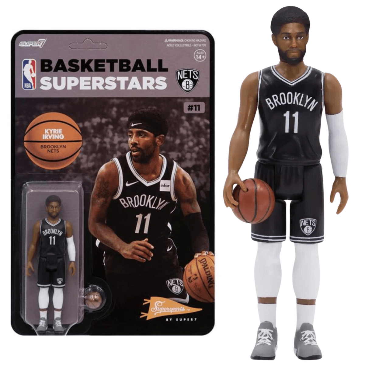 Reaction 10Cm Nba Kyrie Irving Nets Super 7 - limahobbies