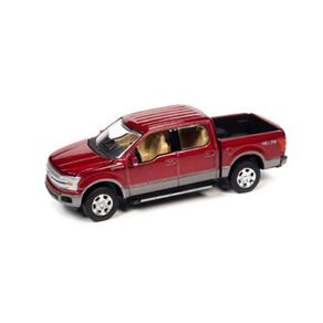 Miniatura-Picape-Ford-F150-Lariat-2019-1-64-Vermelho