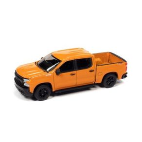 Miniatura-Picape-Chevrolet-Silverado-2020-1-64-Laranja