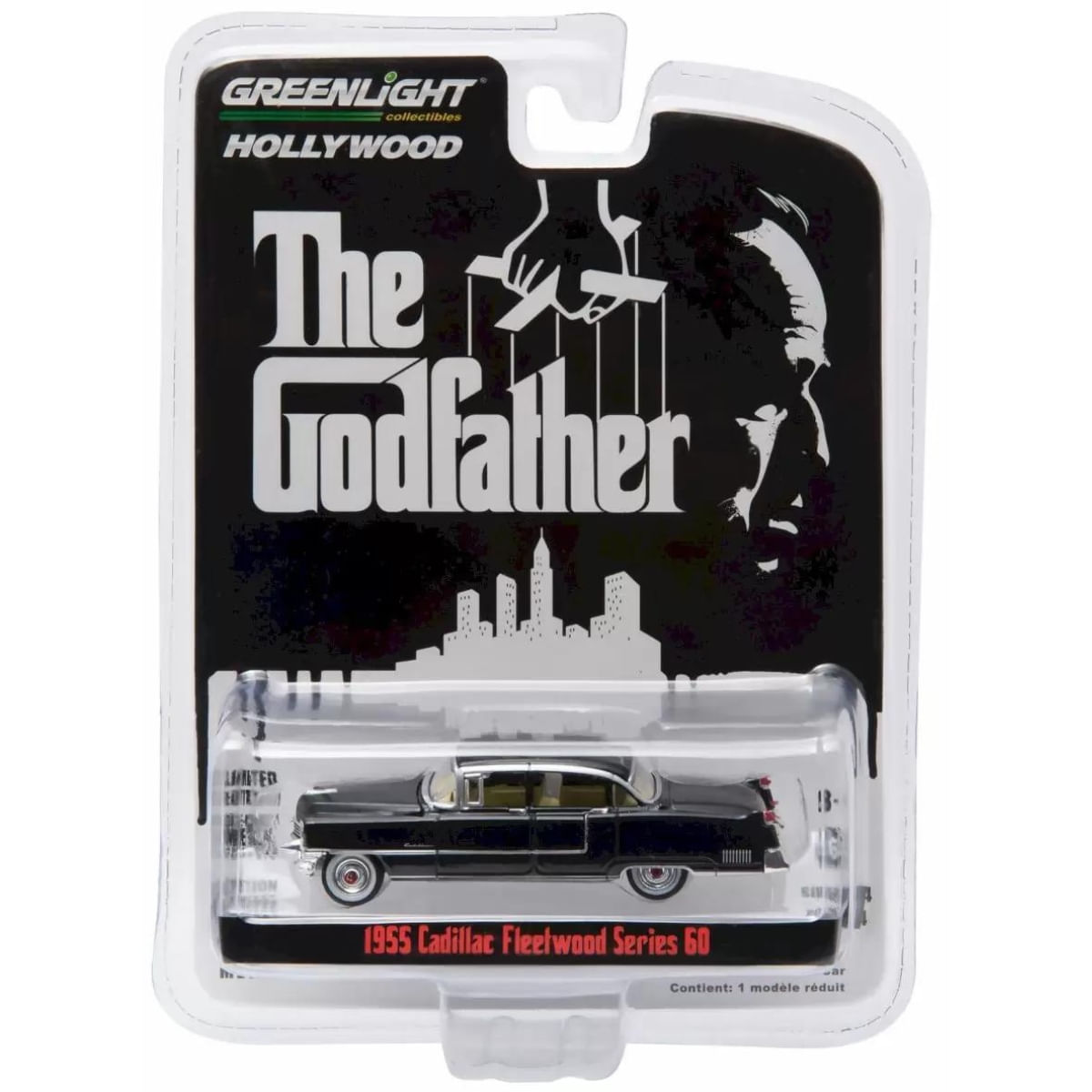 Miniatura Carro Cadillac O Poderoso Chefão 1955 1/64 Greenlight