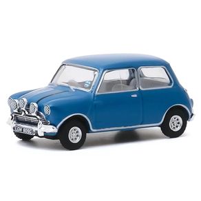 Miniatura-Carro-Mini-Cooper-1967-1-64-Azul