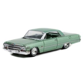 Miniatura-Carro-Chevrolet-Impala-1963-1-64-Verde