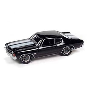 Miniatura-Carro-Chevrolet-Chevelle-SS-454-1971-1-64-Preto