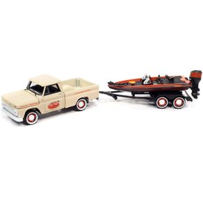 Miniatura-Picape-Chevrolet-Stepside-c--Barco-e-Reboque-1965-1-64