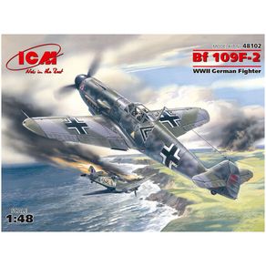 Kit-Plastico-Aviao-Messerschmitt-Bf-109F-2-1-48