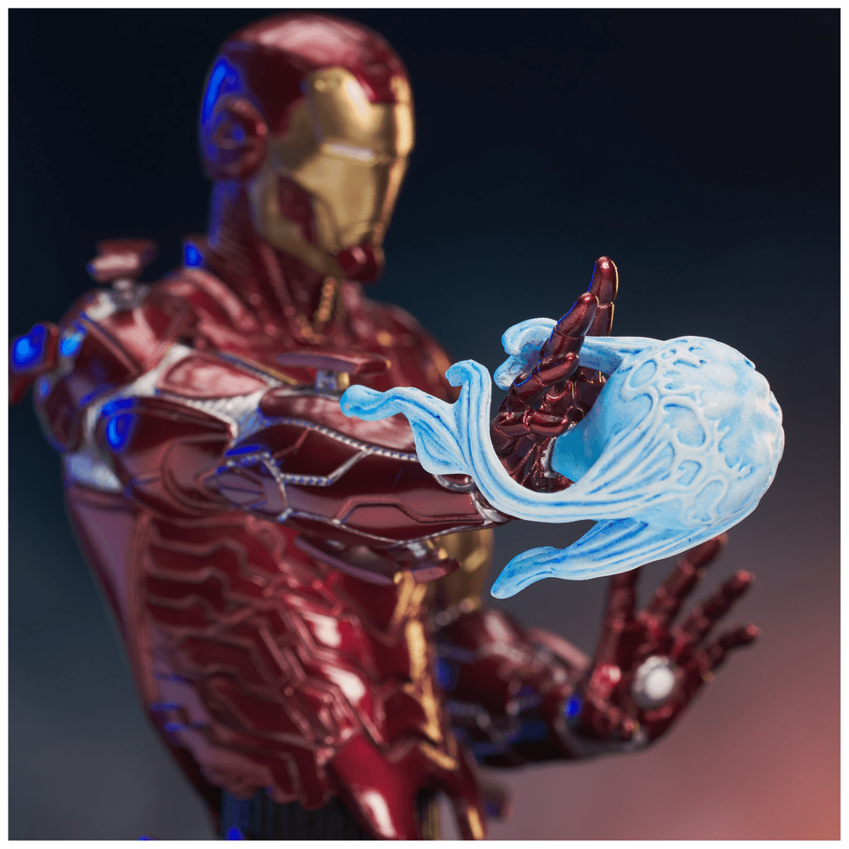 Mini Busto 15Cm Homem De Ferro Marvel Diamond - limahobbies Mini Busto 15Cm Homem De Ferro Marvel Diamond - limahobbies