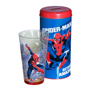 Copo-com-Cofre-Homem-Aranha-Marvel