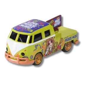 Miniatura-Carro-Volkswagen-Kombi-T1-Outdoor-1-64-Verde