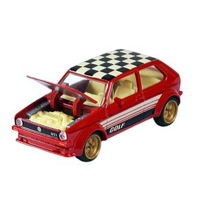 Miniatura-Carro-Volkswagen-Golf-1-64-Vermelho