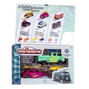 Conjunto-Miniaturas-Volkswagen-Kombi-T1-e-Fusca-The-Originals-1-64