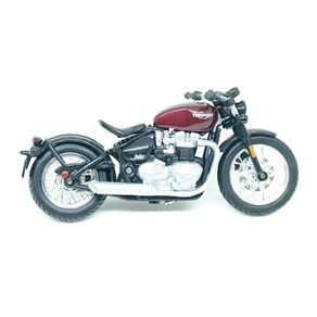 Miniatura-Moto-Triumph-Bonneville-Bobber-1-18-Vermelha