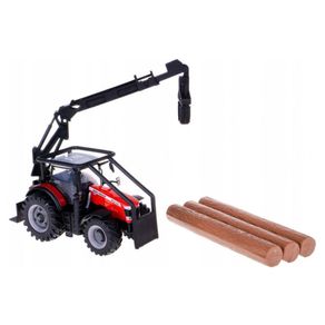 Miniatura-Trator-Massey-Ferguson-8740S-Com-Carregadeira