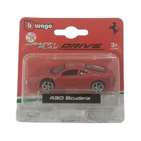 Miniatura-Carro-Ferrari-430-Scuderia-1-64-Vermelho