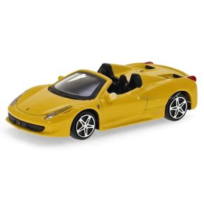 Miniatura-Carro-Ferrari-458-Spider-Race-e-Play-1-43-Amarelo