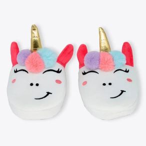 Pantufa-Chinelo-Unicornio-P