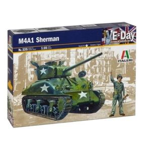 Kit-Plastico-Tanque-M4A1-Sherman-1-35-0225S-Italeri