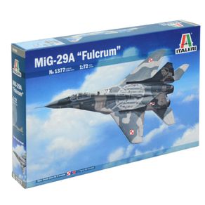Kit-Plastico-Aeronave-Mig-29A-Fulcrum-1-72-1377S-Italeri