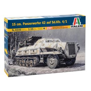 Kit-Plastico-15-cm--PANZERWERFER-42-AUF-SD-KFZ--4-1-1-35-6546S-Italeri