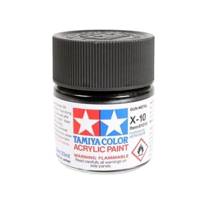 Tinta-Acrilica-X-10-Gun-Metal-23-ml-Tamiya-81010