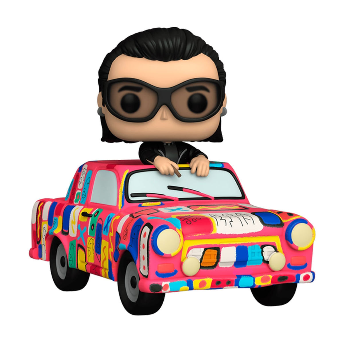Pop Bono With Achtung Baby Car 293 U2 Funko 64031 - limahobbies