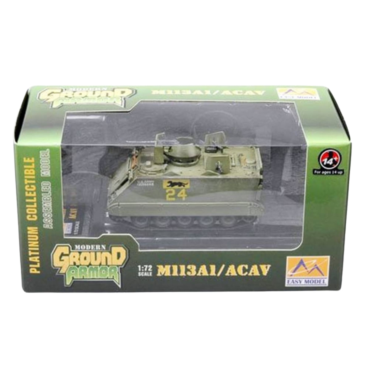 Miniatura Tanque Infantry Mechanized M113A1/ACAV 8th 1/72 Easy
