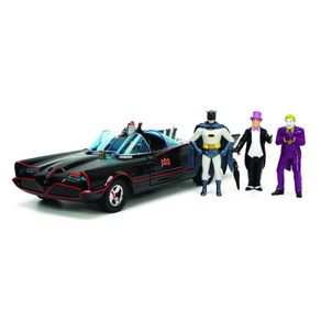 Miniatura-Batmovel-Batman-Classic-TV-Series-1966-c--4-Figuras-1-24-Jada-Toys-33737