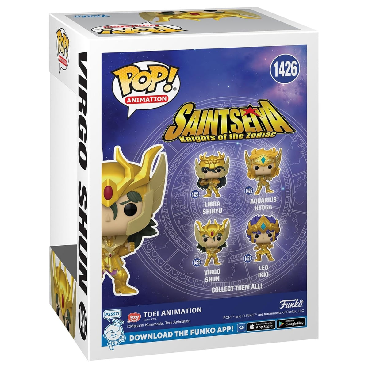 Pop Saint Seiya Shun De Virgem 1426 Funko 72061 - limahobbies