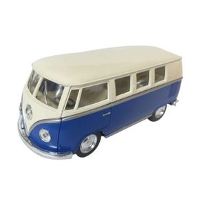 Miniatura-Carro-Volkswagen-Kombi-1-32-Azul-Kinsmart-KT5377D