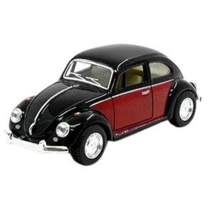 Miniatura-Carro-Volkswagen-Fusca-1967-1-32-Preto-Kinsmart-KT5373D