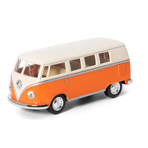 Miniatura-Carro-Volkswagen-Kombi-1-32-Laranja-Kinsmart-KT5377D