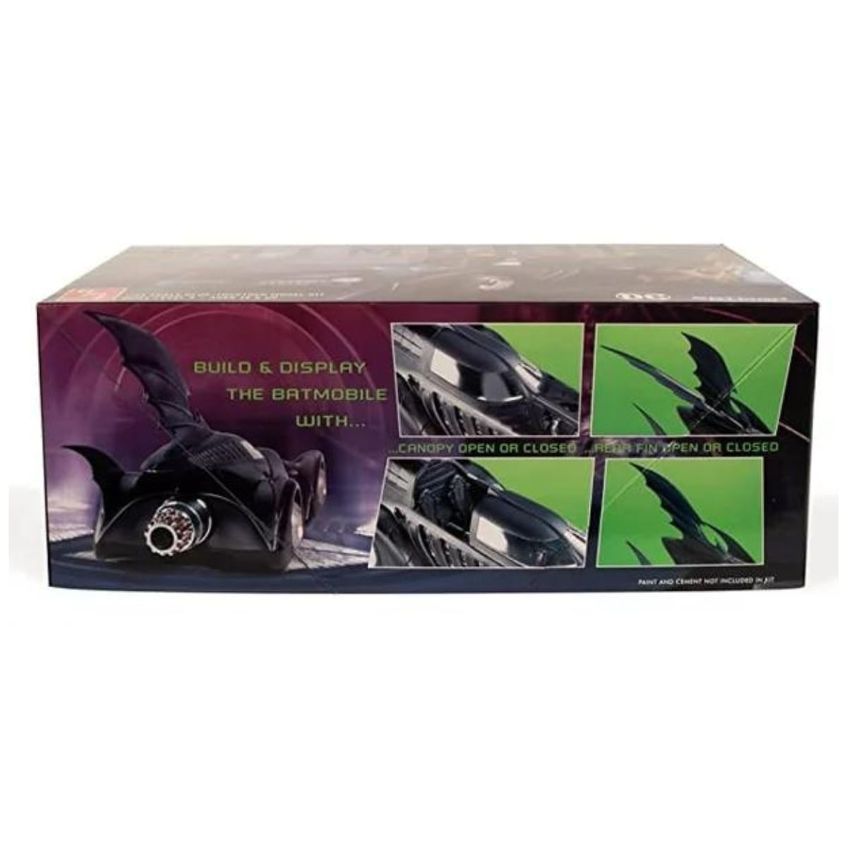 Kit Plástico Batman Forever Batmóvel 1/25 AMT 1240