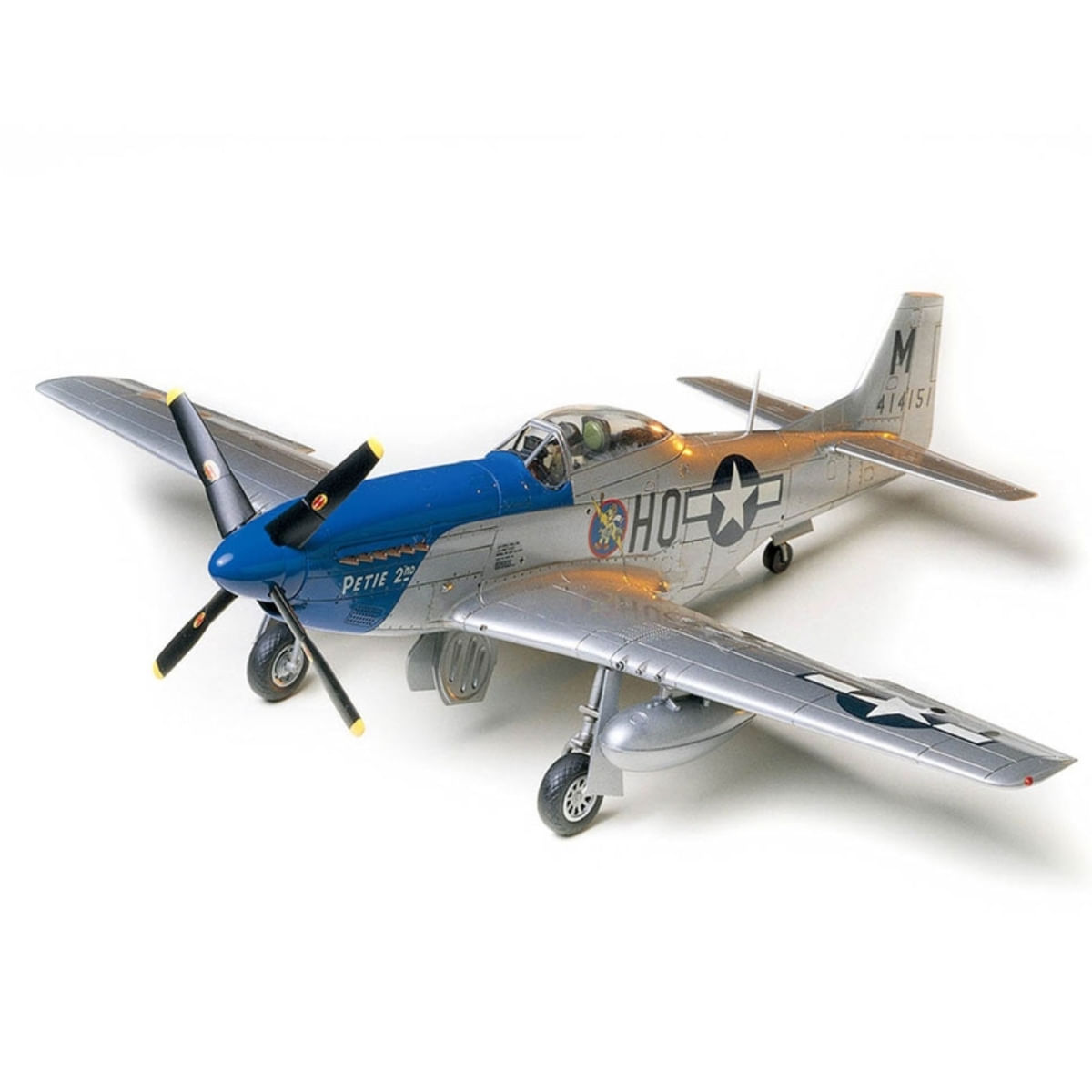 Kit Plástico Avião Mustang P-51D norte-americano 1/48 Tamiya 61040