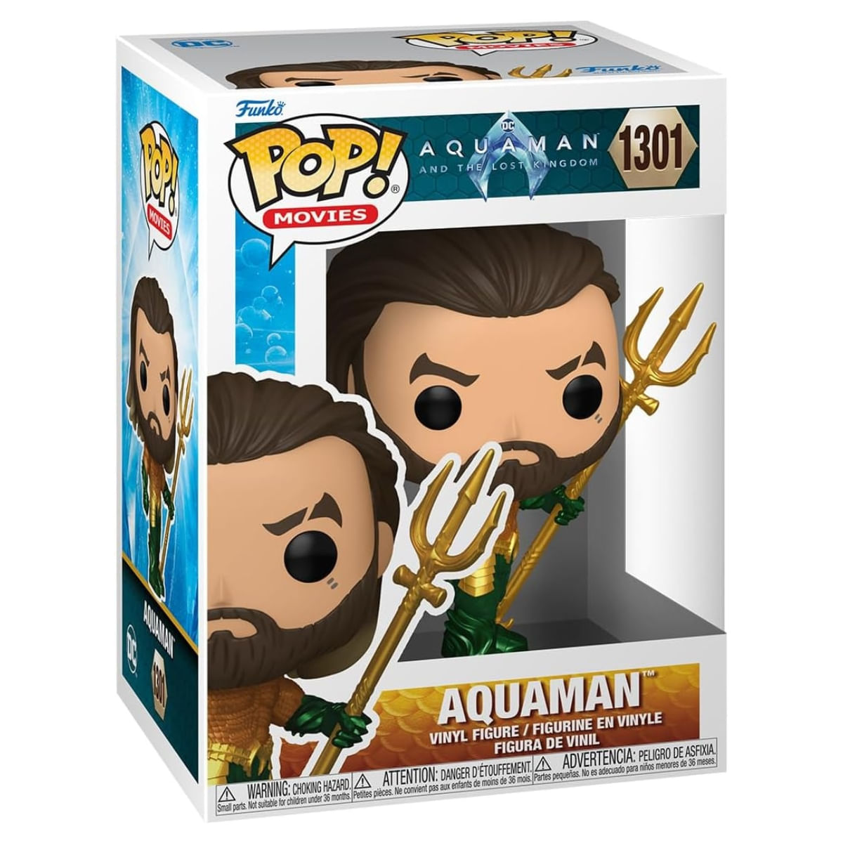Pop Dc Aquaman 1301 Funko 67565 - limahobbies