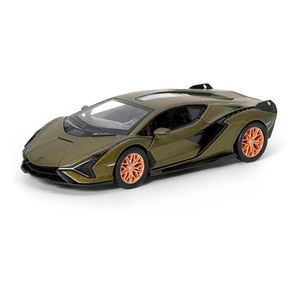 Miniatura-Carro-Lamborghini-Sian-FKP-37-Verde-kinsmart-KT5431D