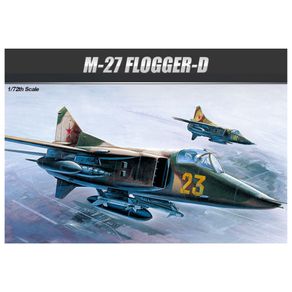 Kit-Plastico-Aviao-M-27-Flogger-D-1-72-Academy-12455