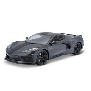 Miniatura-Carro-Chevrolet-Corvette-Stingray-Coupe-2020-Cinza-1-18-Maisto-31447