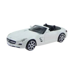 Miniatura-Carro-Mercedes-SLS-Amg-Branco-Street-Fire-1-43-Burago-30241