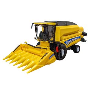 Miniatura-Trator-Agricola-New-Holland-TC5-90-c--Colheitadeira-de-Milho-Burago-31722
