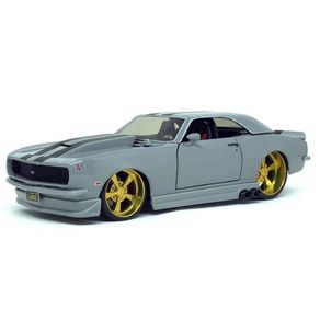Miniatura-Carro-Chevrolet-Camaro-Z-28-1968-Cinza-1-24-Maisto-32373