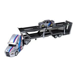 Miniatura-Caminhao-Mack-Anthem-e-BMW-M3-1988-1-64-Maisto-11454