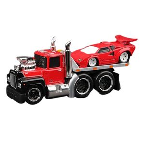 Miniatura-Caminhao-Mack-R685ST-1980-e-Lamborguini-Countach-1-64-Maisto-11552