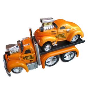 Miniatura-Caminhao-Mack-B61-1953-e-Willys-Coupe-1941-1-64-Maisto-11544