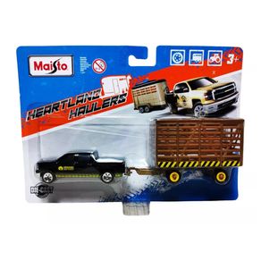 Miniatura-Pick-up-Chevrolet-Silverado-Com-Gaiola-1-64-Maisto-12328