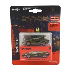 Miniatura-Lamborghini-Sian-FKP37-Verde-1-64-Maisto-15706
