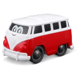 Miniatura-Meu-Primeiro-Volkswagen-Van-Samba-Vermelho