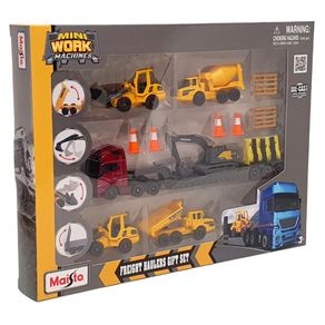 Set-Mini-Work-Machines-Construcao-Maisto-12630