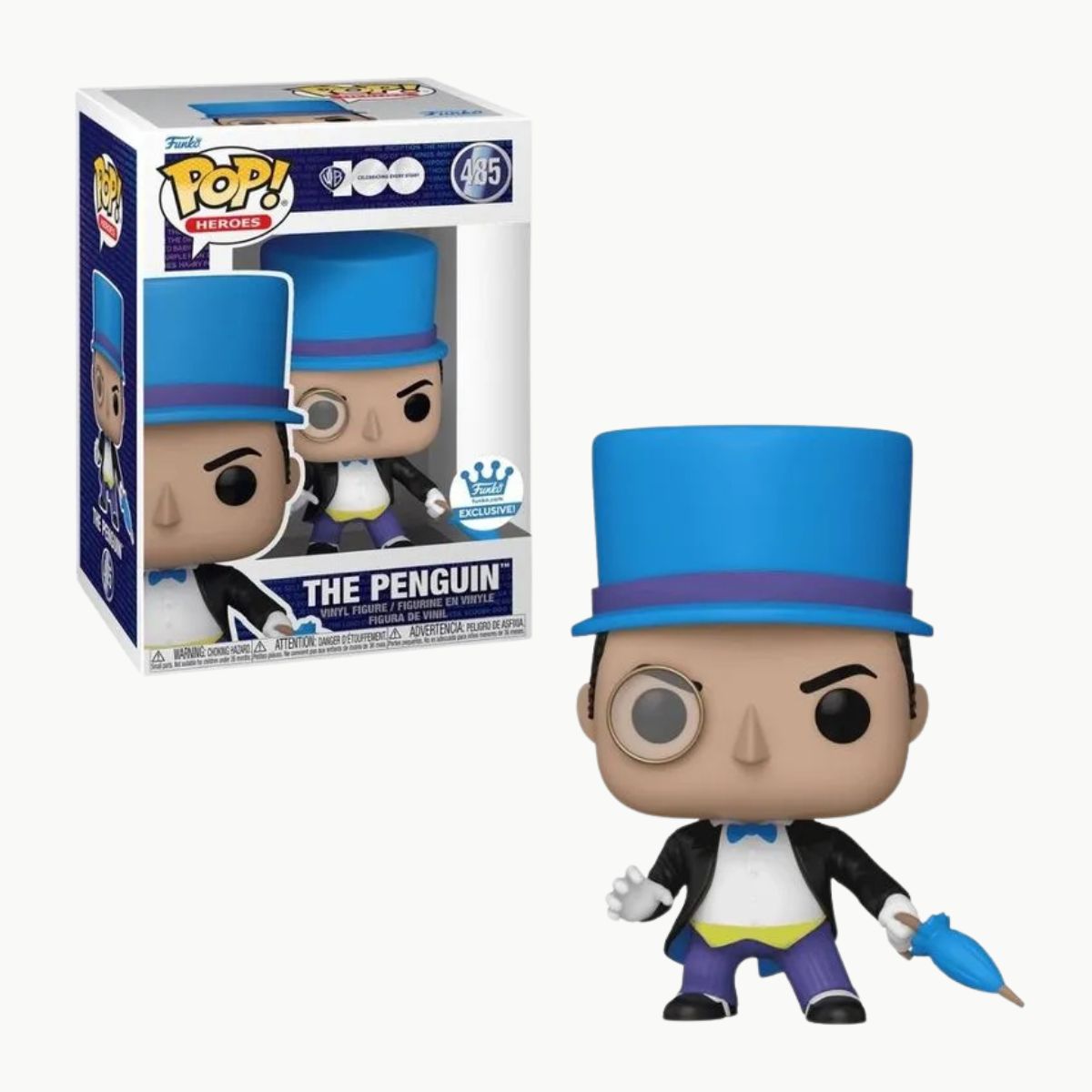 Pop The Penguin 100 Anos 485 Funko 74314